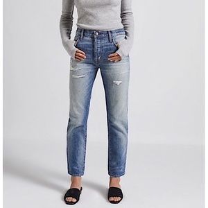 Current Elliott Slouchy Skinny Jeans in Zephyr Destroy